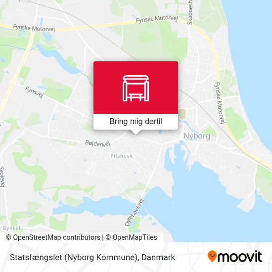 Statsfængslet (Nyborg Kommune) kort