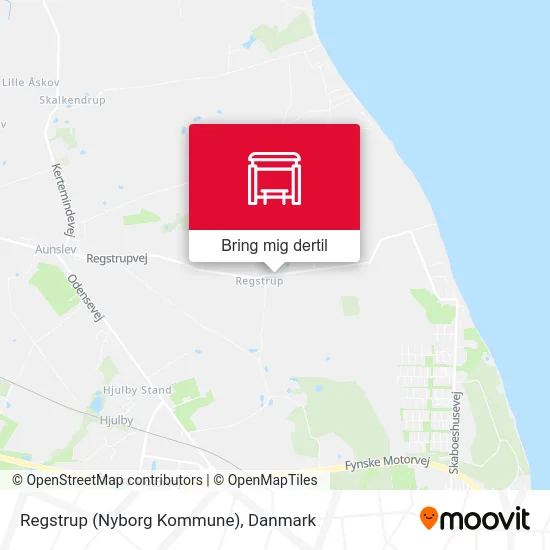 Regstrup (Nyborg Kommune) kort