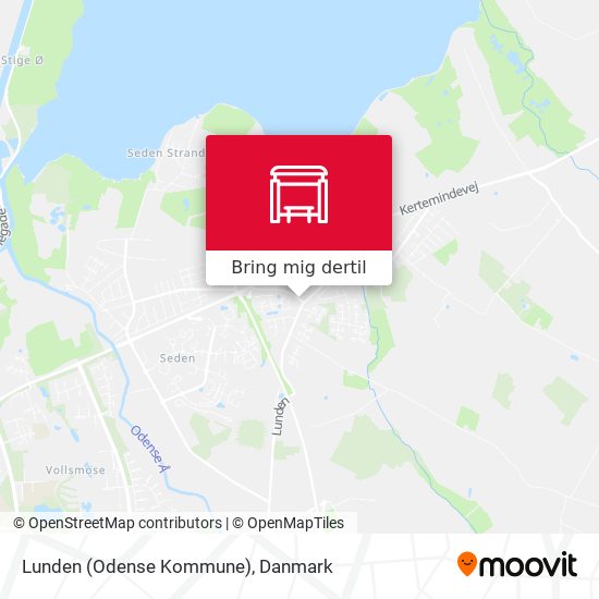 Lunden (Odense Kommune) kort