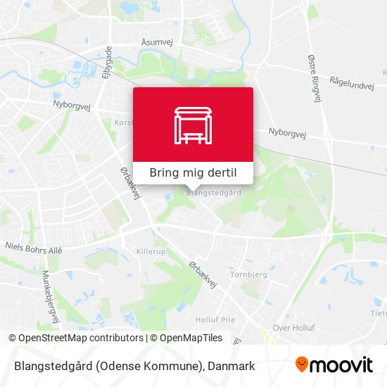 Blangstedgård (Odense Kommune) kort