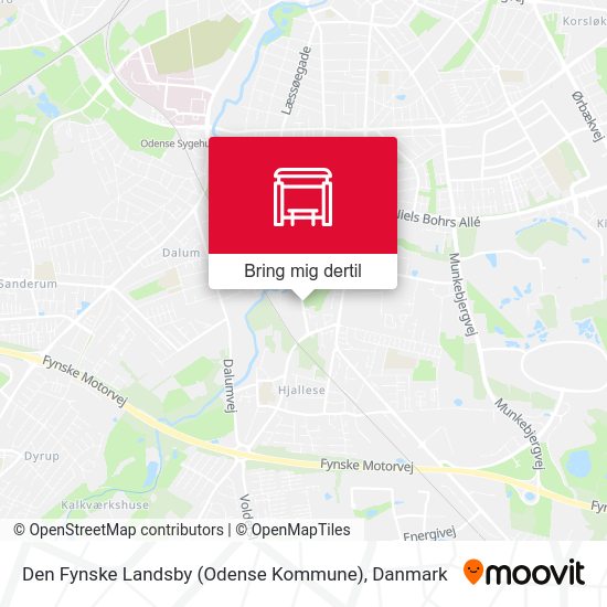 Den Fynske Landsby (Odense Kommune) kort