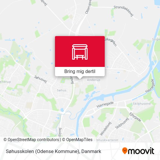 Søhusskolen (Odense Kommune) kort
