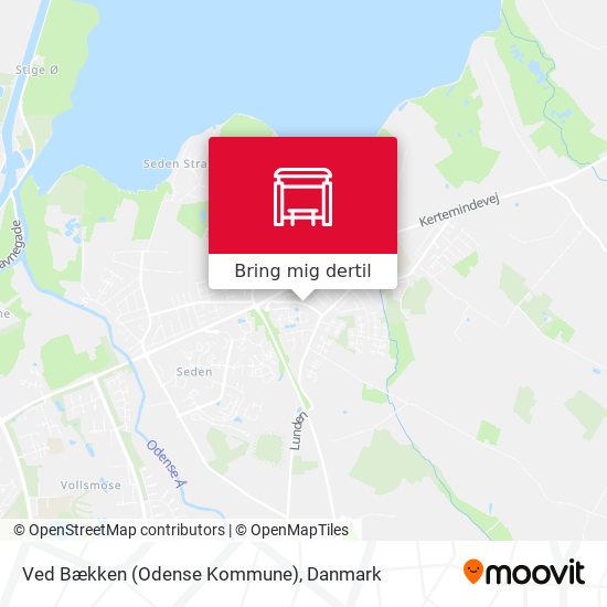 Ved Bækken (Odense Kommune) kort