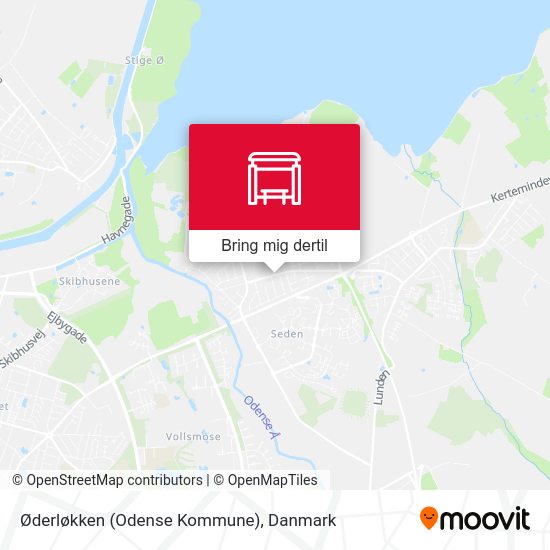 Øderløkken (Odense Kommune) kort
