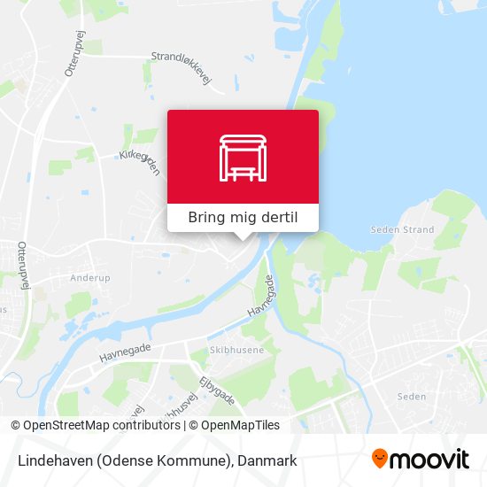 Lindehaven (Odense Kommune) kort