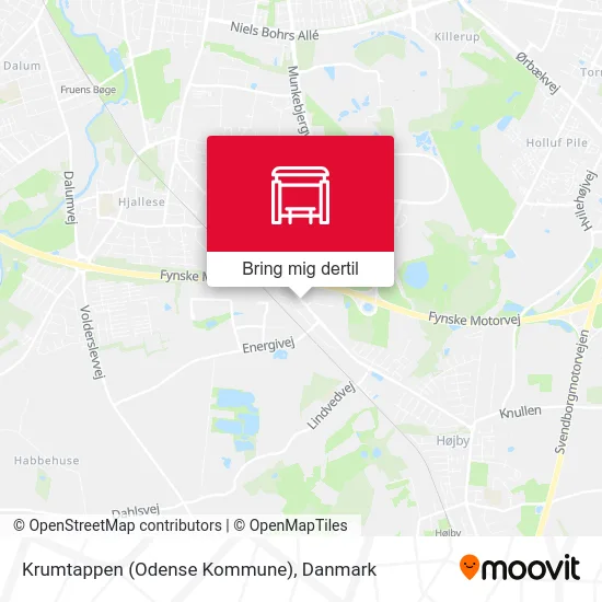 Krumtappen (Odense Kommune) kort