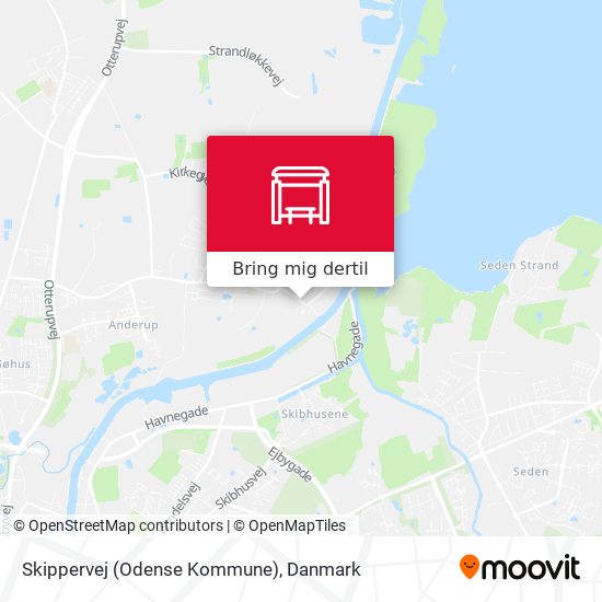 Skippervej (Odense Kommune) kort