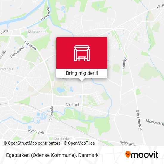 Egeparken (Odense Kommune) kort