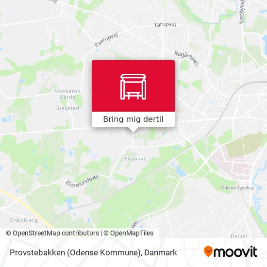 Provstebakken (Odense Kommune) kort
