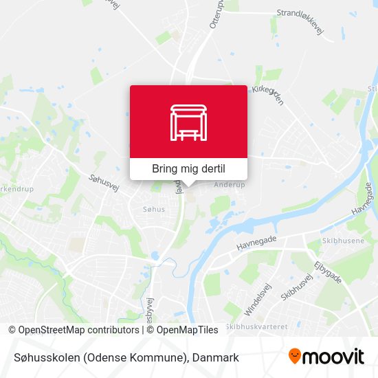Søhusskolen (Odense Kommune) kort