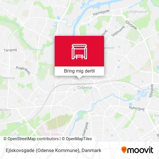 Ejlskovsgade (Odense Kommune) kort