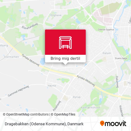 Dragebakken (Odense Kommune) kort