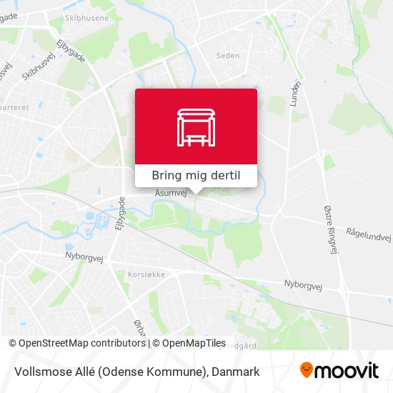 Vollsmose Allé (Odense Kommune) kort