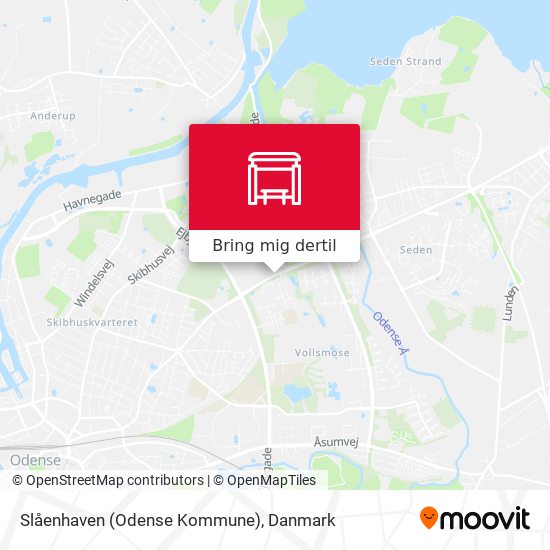 Slåenhaven (Odense Kommune) kort