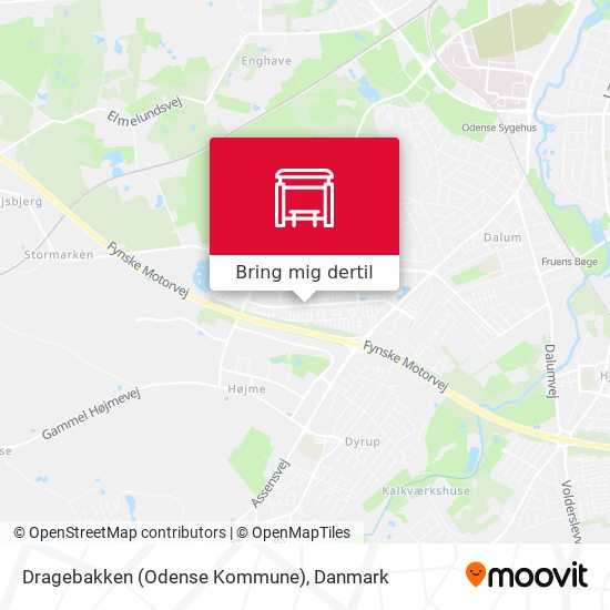 Dragebakken (Odense Kommune) kort