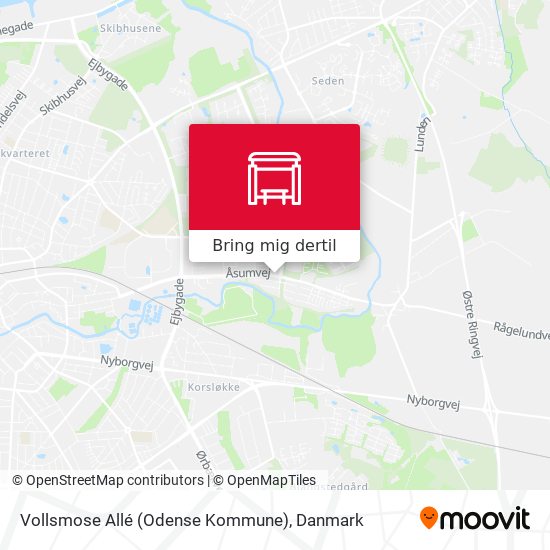 Vollsmose Allé (Odense Kommune) kort