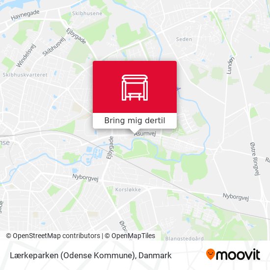 Lærkeparken (Odense Kommune) kort