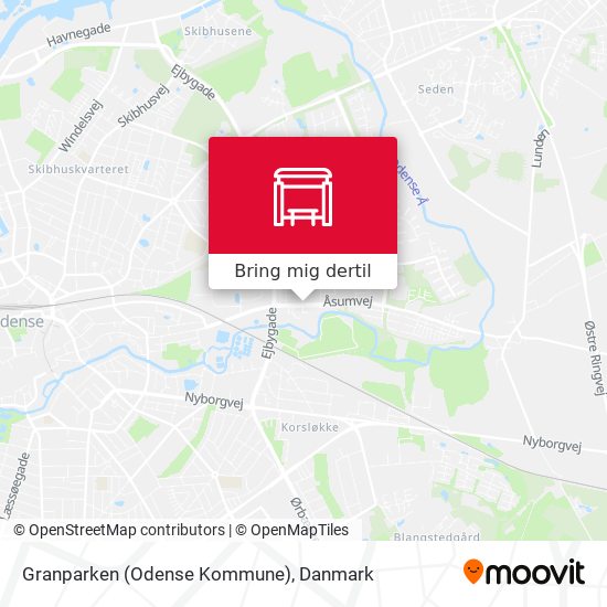 Granparken (Odense Kommune) kort
