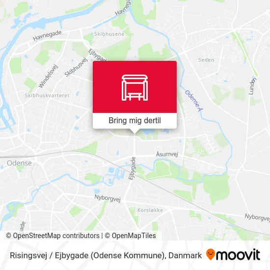 Risingsvej / Ejbygade (Odense Kommune) kort