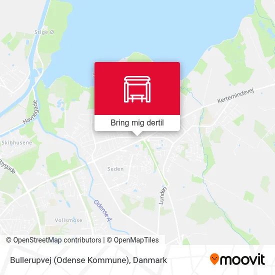 Bullerupvej (Odense Kommune) kort