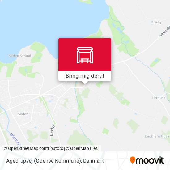 Agedrupvej (Odense Kommune) kort