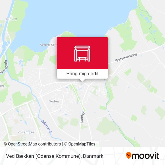 Ved Bækken (Odense Kommune) kort