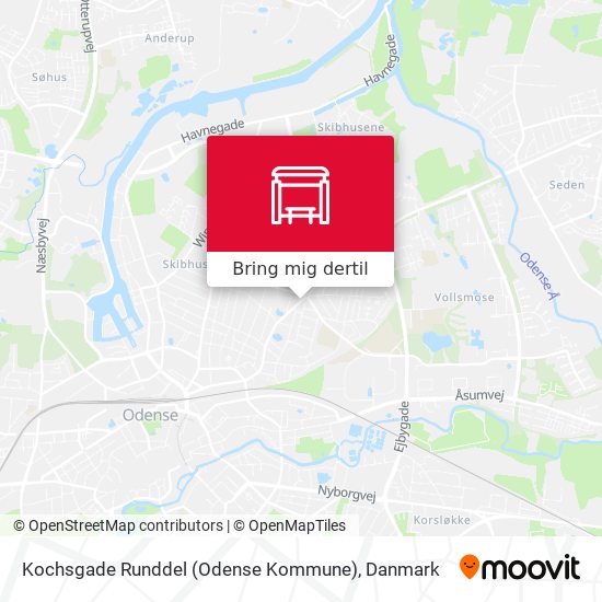 Kochsgade Runddel (Odense Kommune) kort
