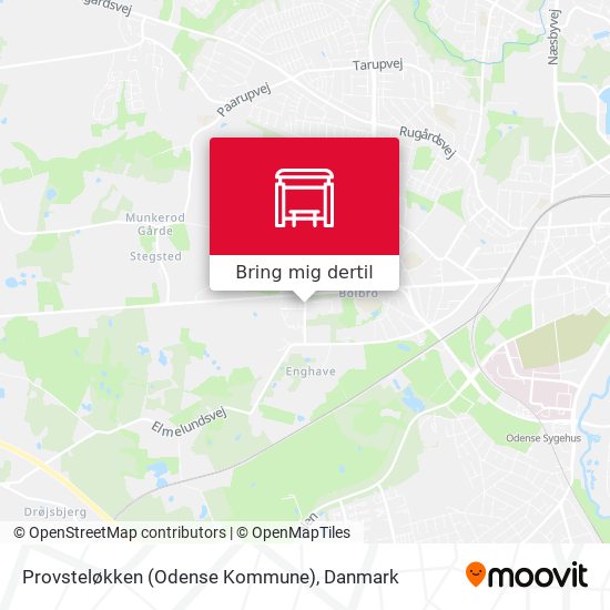 Provsteløkken (Odense Kommune) kort