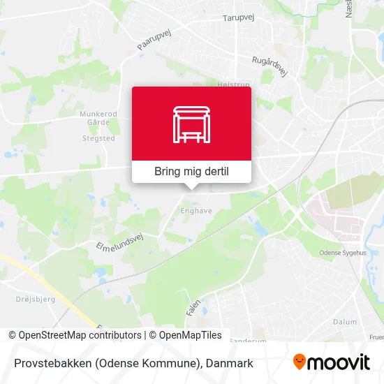 Provstebakken (Odense Kommune) kort