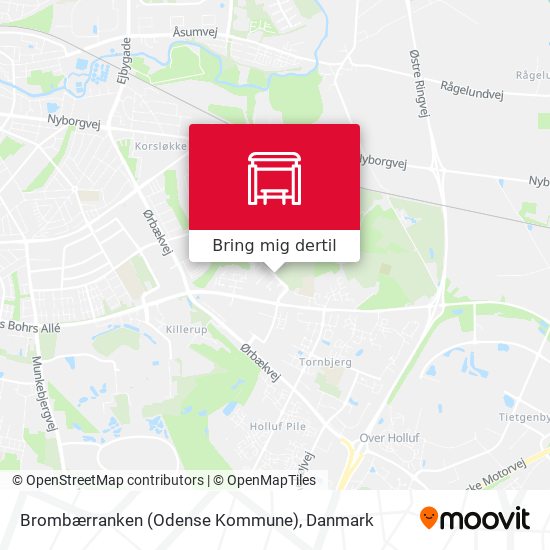 Brombærranken (Odense Kommune) kort