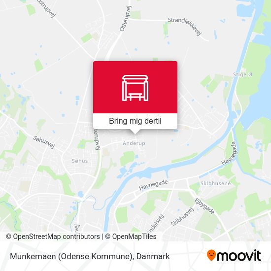 Munkemaen (Odense Kommune) kort