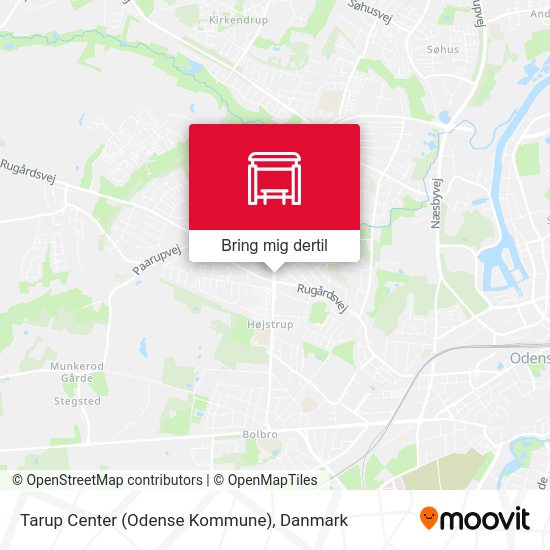 Tarup Center (Odense Kommune) kort