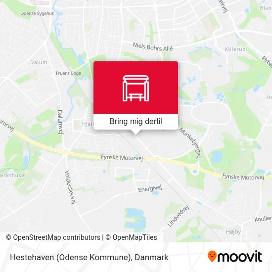 Hestehaven (Odense Kommune) kort