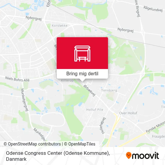 Odense Congress Center (Odense Kommune) kort