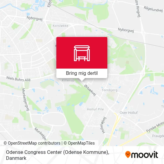 Odense Congress Center (Odense Kommune) kort