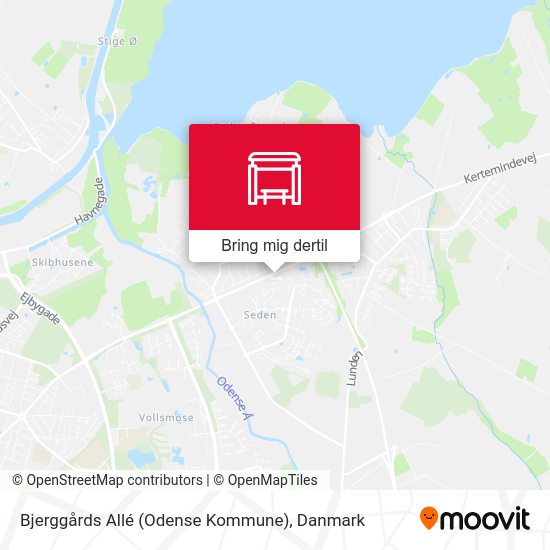 Bjerggårds Allé (Odense Kommune) kort
