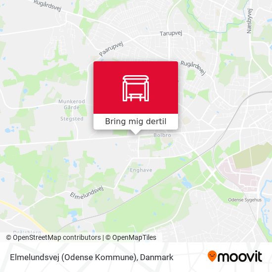 Elmelundsvej (Odense Kommune) kort