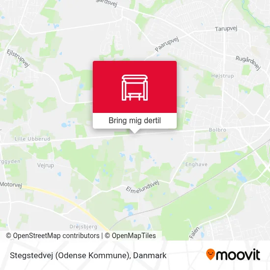 Stegstedvej (Odense Kommune) kort