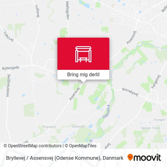 Bryllevej / Assensvej (Odense Kommune) kort