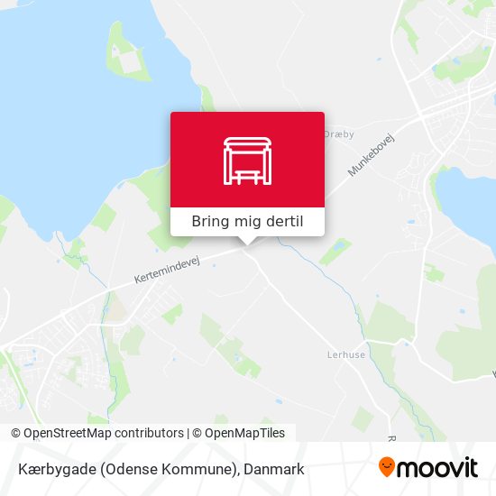 Kærbygade (Odense Kommune) kort