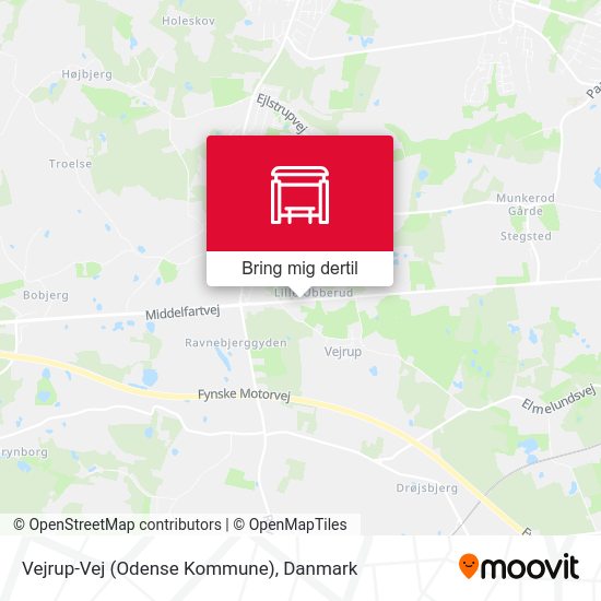 Vejrup-Vej (Odense Kommune) kort