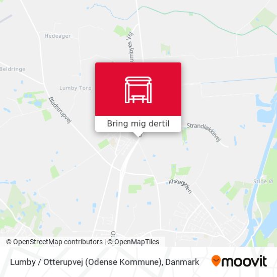 Lumby / Otterupvej (Odense Kommune) kort