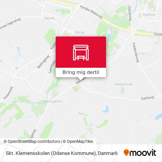 Skt. Klemensskolen (Odense Kommune) kort