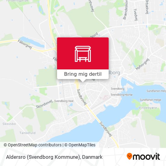 Aldersro (Svendborg Kommune) kort