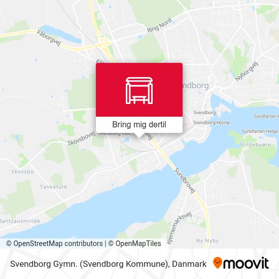 Svendborg Gymn. (Svendborg Kommune) kort