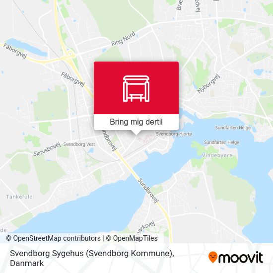 Svendborg Sygehus (Svendborg Kommune) kort