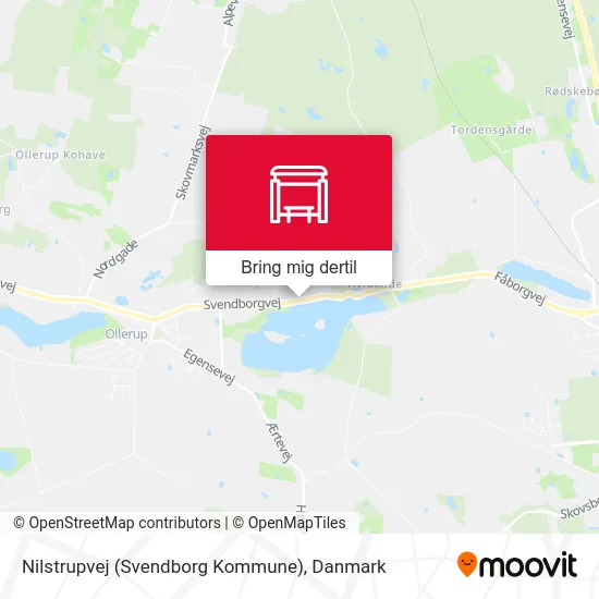 Nilstrupvej (Svendborg Kommune) kort
