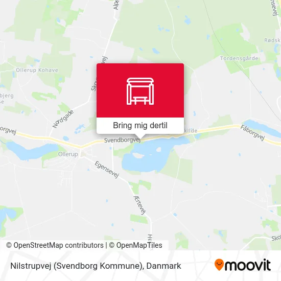 Nilstrupvej (Svendborg Kommune) kort