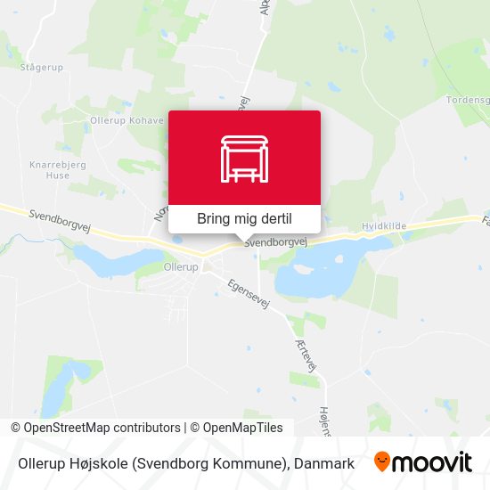 Ollerup Højskole (Svendborg Kommune) kort