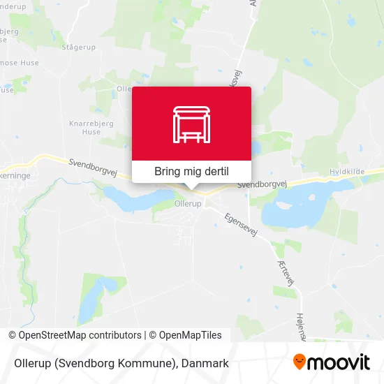 Ollerup (Svendborg Kommune) kort